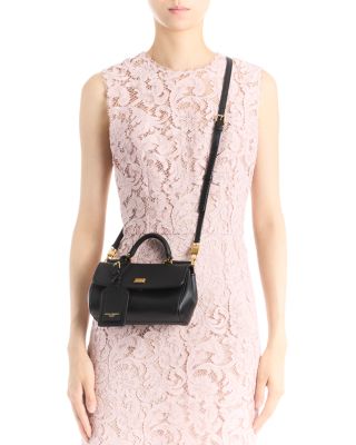 Leather Top Handle Bag