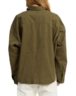 Cropped Utility Shirt