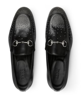 Men's Artic Leather Studded Loafers