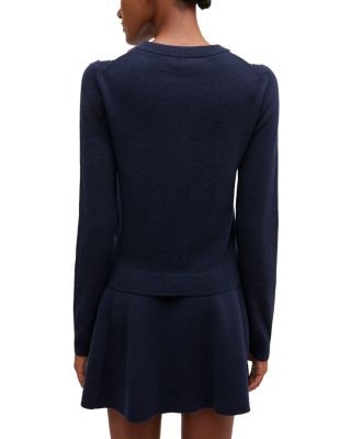 Wool &amp; Cashmere Argyle Cardigan