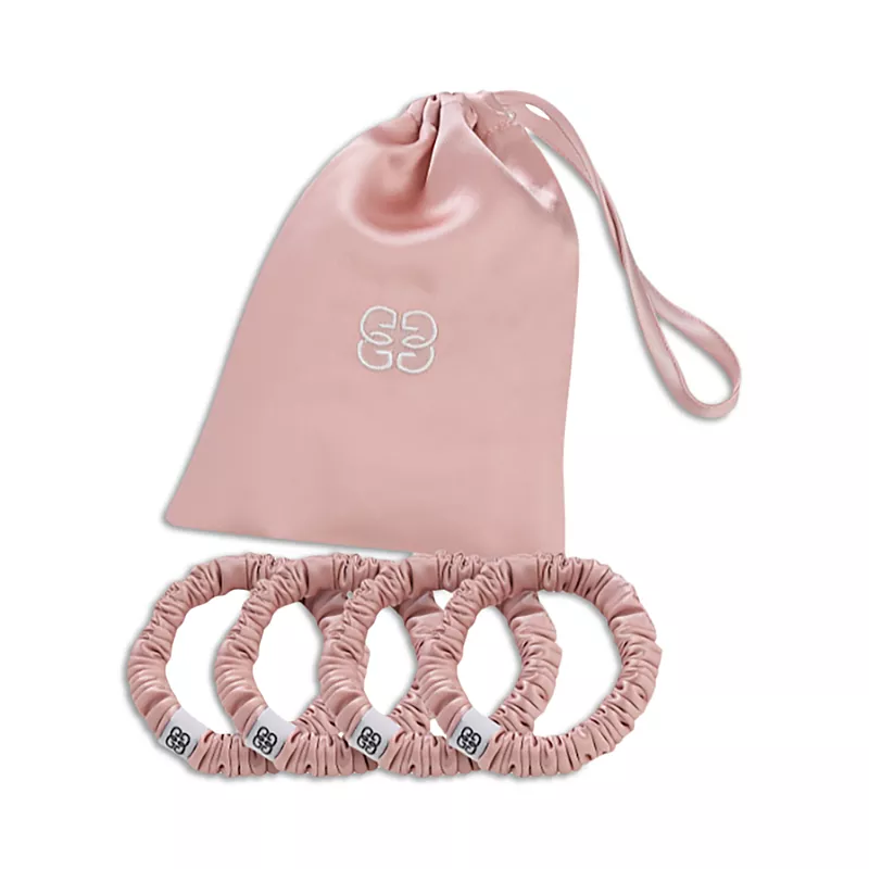 Gingerlily Silk Scrunchies, Set of 4