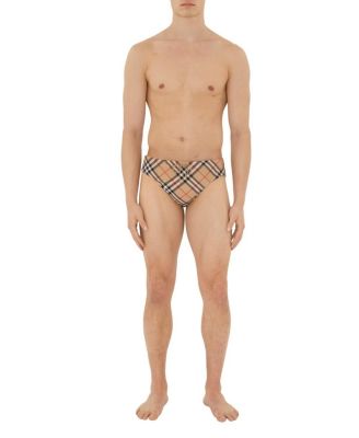 Check Swim Briefs