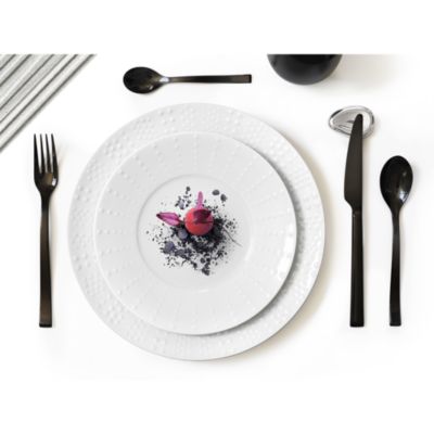 Side Black 5 Piece Place Setting