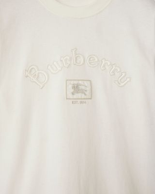 Gothic Logo Cotton T-shirt