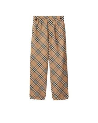  Check Twill Trousers