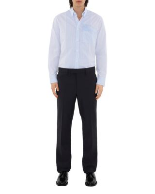 Wool Mohair Tailored Trousers