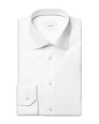 Contemporary Fit Button Front Textured Shirt