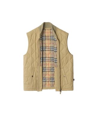 Quilted Gabardine Gilet