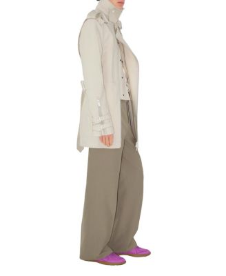 Bonded Cotton Trench Jacket