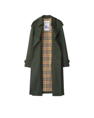 Mid-length Gabardine Trench Coat