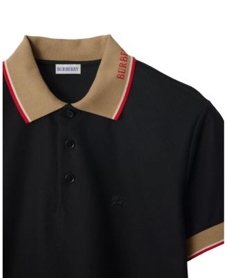  Logo Collar Cotton Polo Shirt