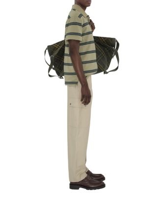  Striped Cotton Polo Shirt