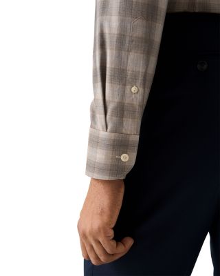 Slim Fit Bold Check Twill Shirt