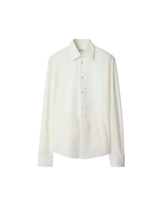 Slim Fit Cotton Silk Tuxedo Shirt