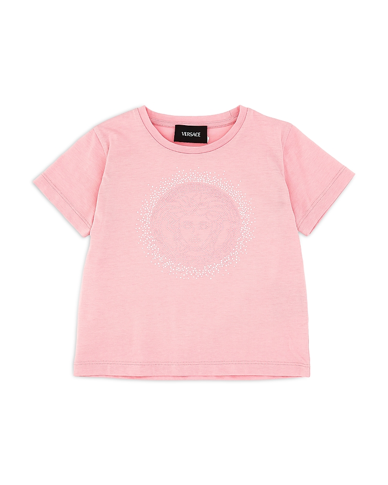 Versace Girls' Medusa Print Jersey Tee - Baby, Little Kid
