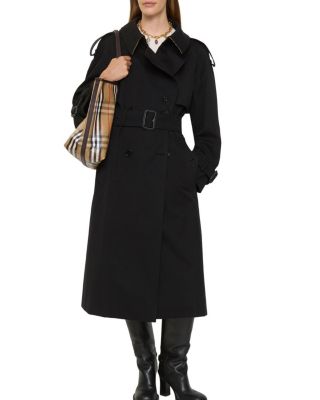 Long Gabardine Fitzrovia Trench Coat