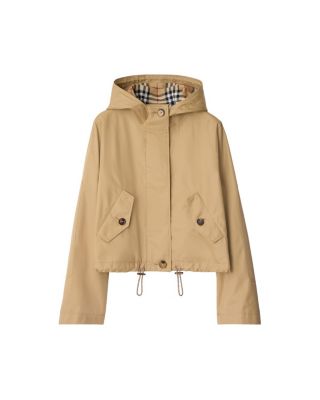  Short Gabardine Parka