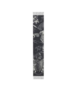  Etched Knight Cashmere Scarf
