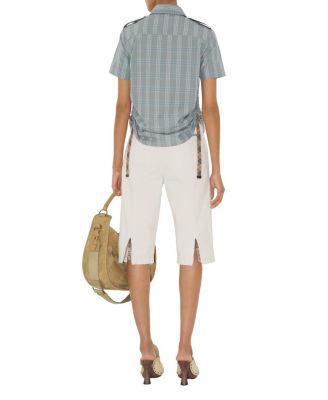 Slim Fit Check Cotton Shirt