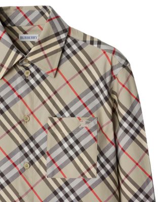 Regular Fit Check Cotton Shirt