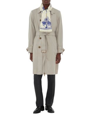  London Landmarks Wool Silk Scarf