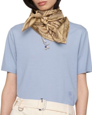  London Landmarks Silk Scarf