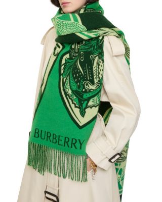  Charging Knight Wool Cashmere Scarf