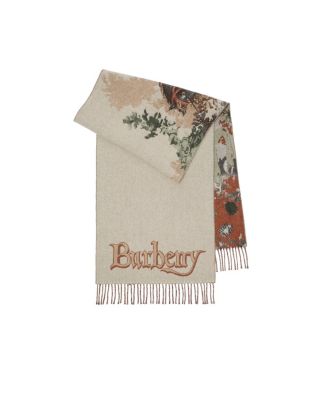  Stallion Portrait Cashmere Scarf