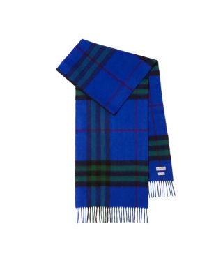 Check Cashmere Scarf