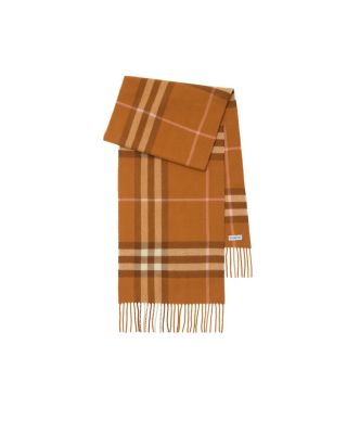 Check Cashmere Scarf