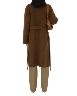  Wool Cashmere Wrap Coat