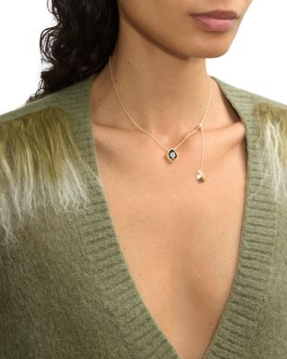 Onyx Shield Pendant Necklace