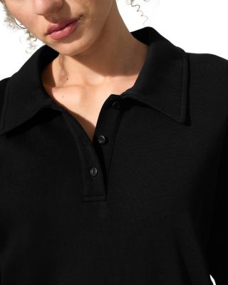  SILKERRY Oversized Heirloom '89 Polo Collar Sweatshirt