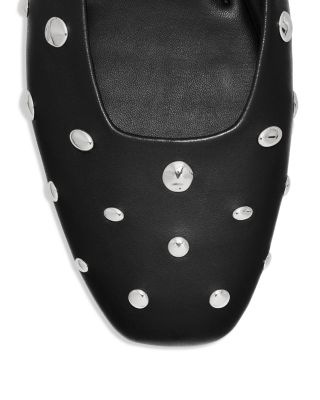 Women's Halo Studded Ballet Flats