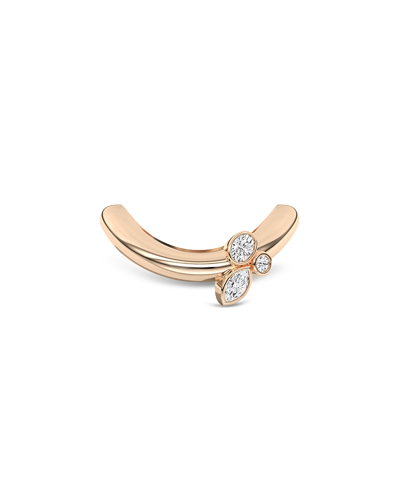 Shahla Karimi From The Luxe Collection Certified Lab Grown Diamond Mixed Cut Doshi Cluster Ring In 14k Yellow Gold
