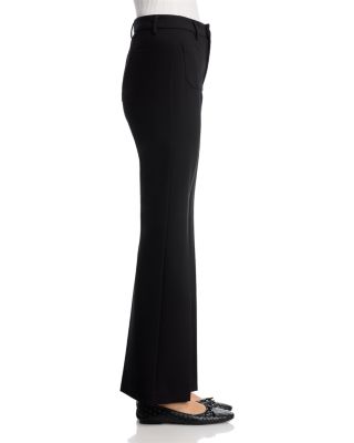 High Rise Crop Flare Pants