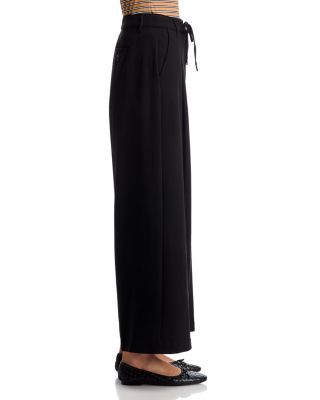 Wide Leg Drawstring Pants