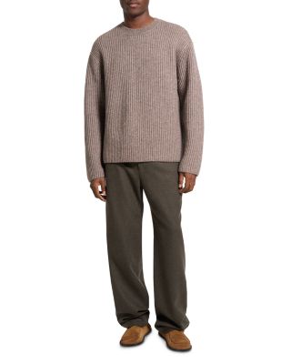 Wool Blend Crewneck Sweater