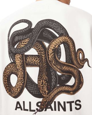 Reticulate Graphic Relaxed Long Sleeve Tee