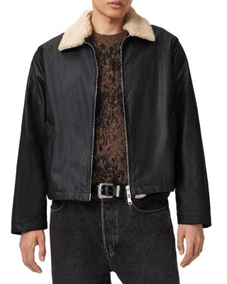 Boston Fleece Collar Wax Jacket