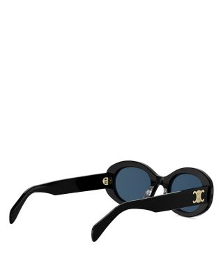 Triomphe Oval Sunglasses, 52mm