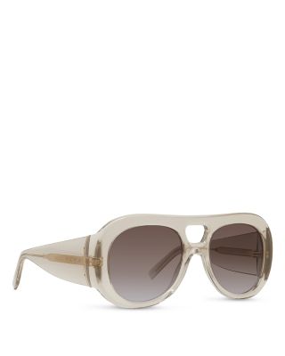 Bold Round Sunglasses, 53mm