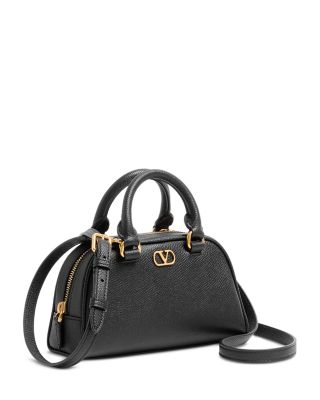 VLogo Signature Mini Top Handle Bowling Bag