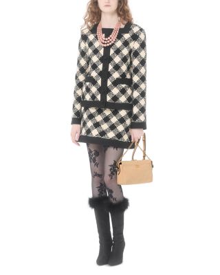 Panthea Small VLogo Leather Shoulder Bag 