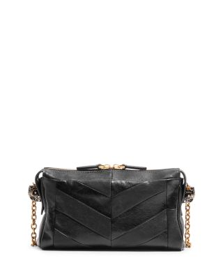 Panthea Small VLogo Leather Shoulder Bag 