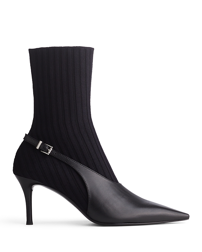 rag & bone Women's Mercer Sock Slingback Booties
