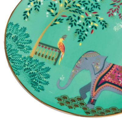 Sara Miller India Cake Plates, Set of 4