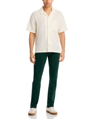 L'Homme Slim Brushed Twill Pants
