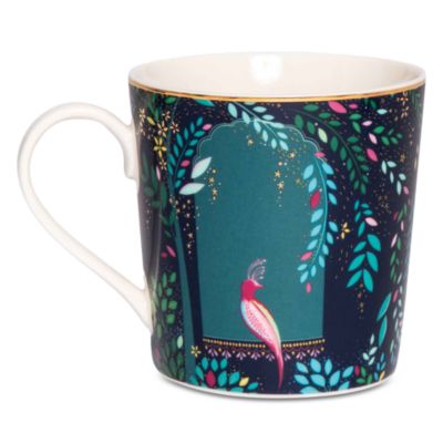 Sara Miller India Assorted Mugs, Set of 4