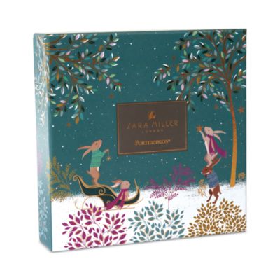 Sara Miller Woodland Tales Assorted Plates, Set of 4